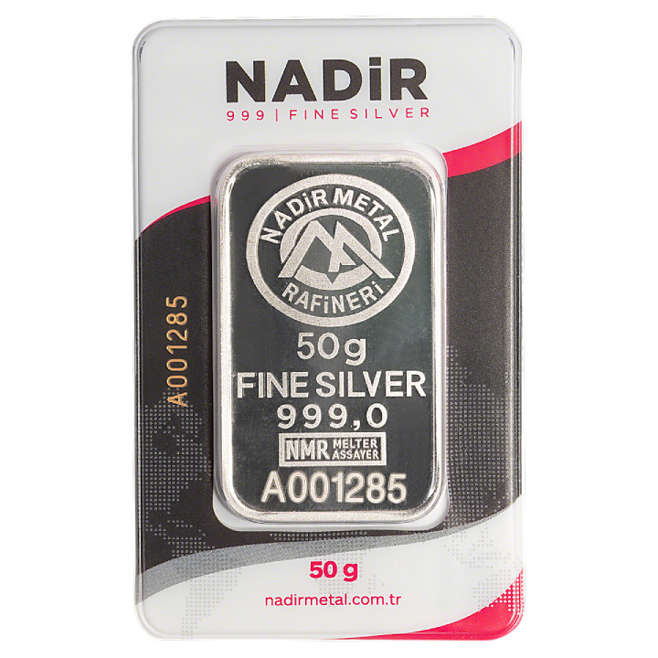 Nadir 50 g Silberbarren