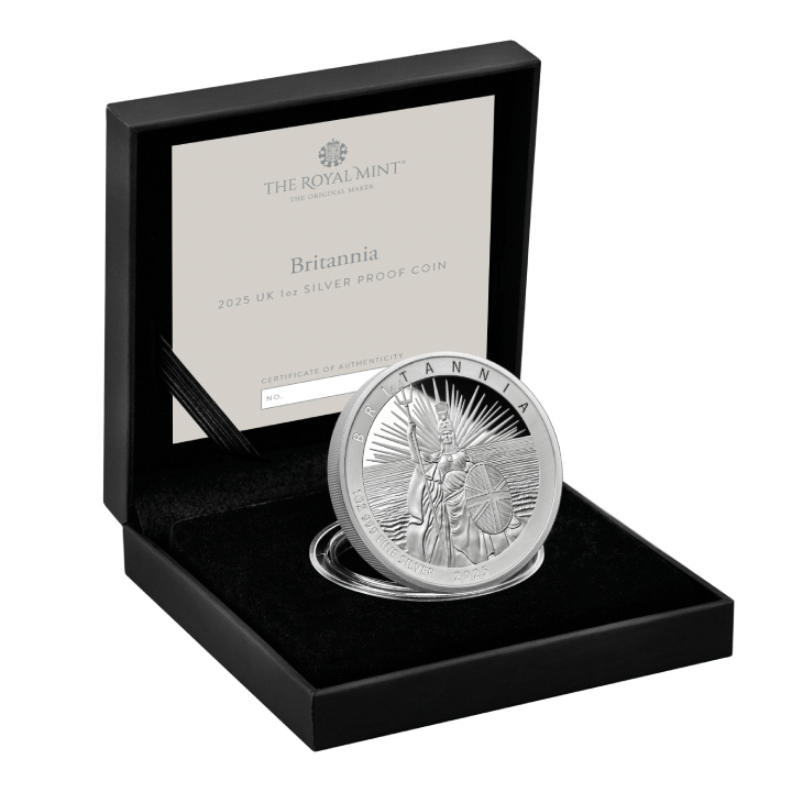 Britannia 1 uncia ezüst 2025 Proof