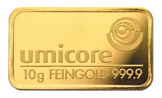 10 gram Gold Bar