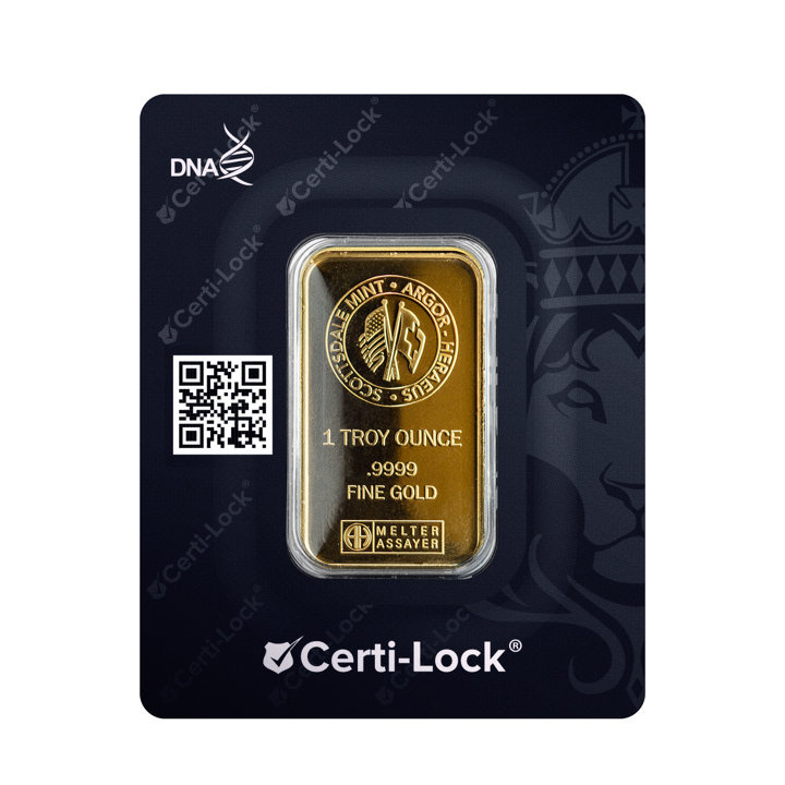 Barra Año del Tigre 1 oz Oro 2022