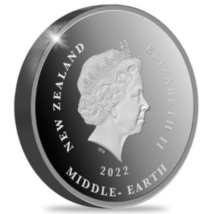 Set of 2 coins 20th Anniversary of The Lord of the Rings: The Two Towers coloured Cupro - nikiel 2022