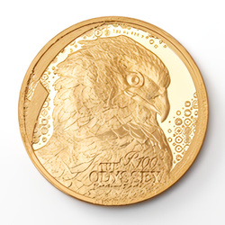 The Odyssey of the Sky: Águila Bateleur 1/4 onza Oro Proof 2025