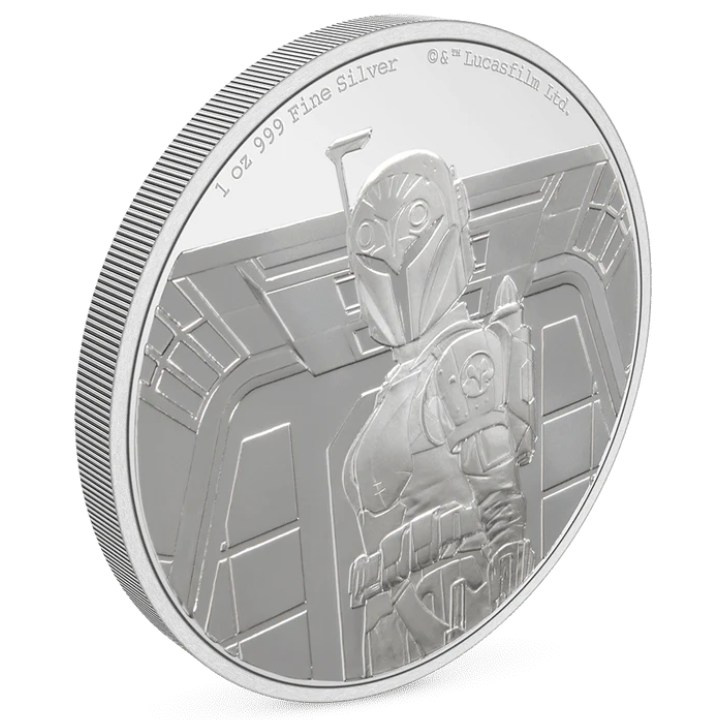 Niue: Star Wars The Mandalorian - Bo-Katan Kryze 1 uncja Srebra 2022 Proof