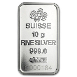10 grammi Lingotto d'argento Pamp Suisse Islam
