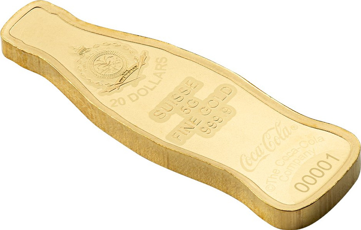 Pamp Coca Cola 140 Years 5 gram Gold Bar 2026