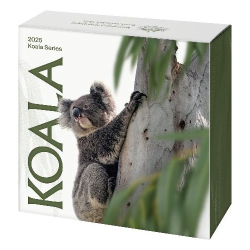 Australia – Koala 1 oz Silver 2026 Proof High Relief