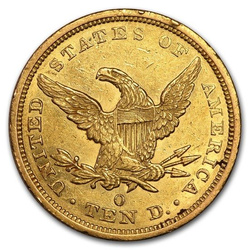 10 dolarové orly (Liberty 1838–1907) Různá léta