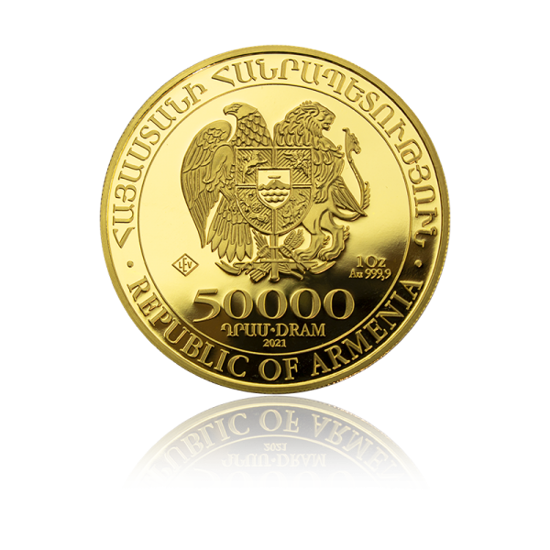 Arche de Noé 1 once d'or 2021