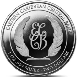 Montserrat: Oriole kolorowany 1 uncja Srebra 2023 Proof