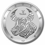 Tokelau: Zodiac Series – Býk 1 unce stříbra 2021