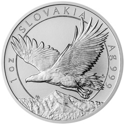 Niue: Slovakia Eagle 1 oz Silver 2023