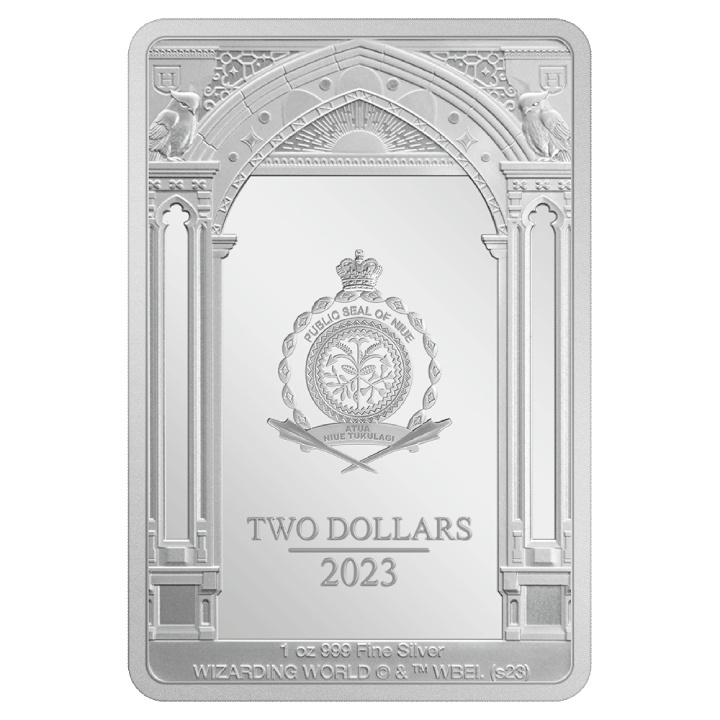 Niue: Harry Potter - Criaturas Mágicas 'Hedwig' coloreado 1 oz Plata 2023 Proof