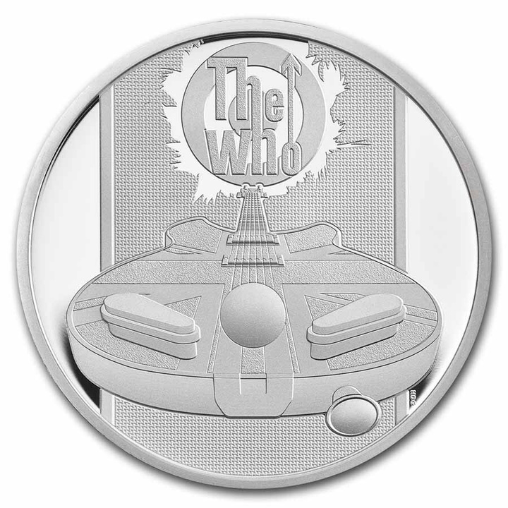 Legendele Muzicii The Who 1/2 oz Argint 2021 Proof