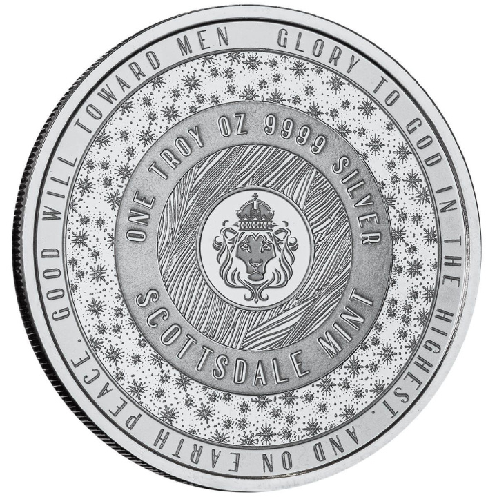 Medal - The Bethlehem Nativity 1 uncja Srebra Prooflike