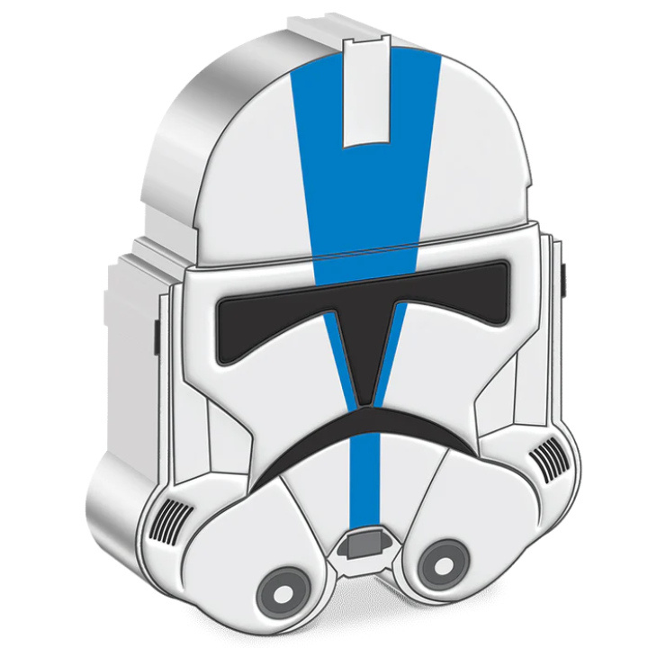 Niue: Star Wars Clone Wars 20° anniversario - 501° Legione colorato 1 oncia d'argento 2023 Proof