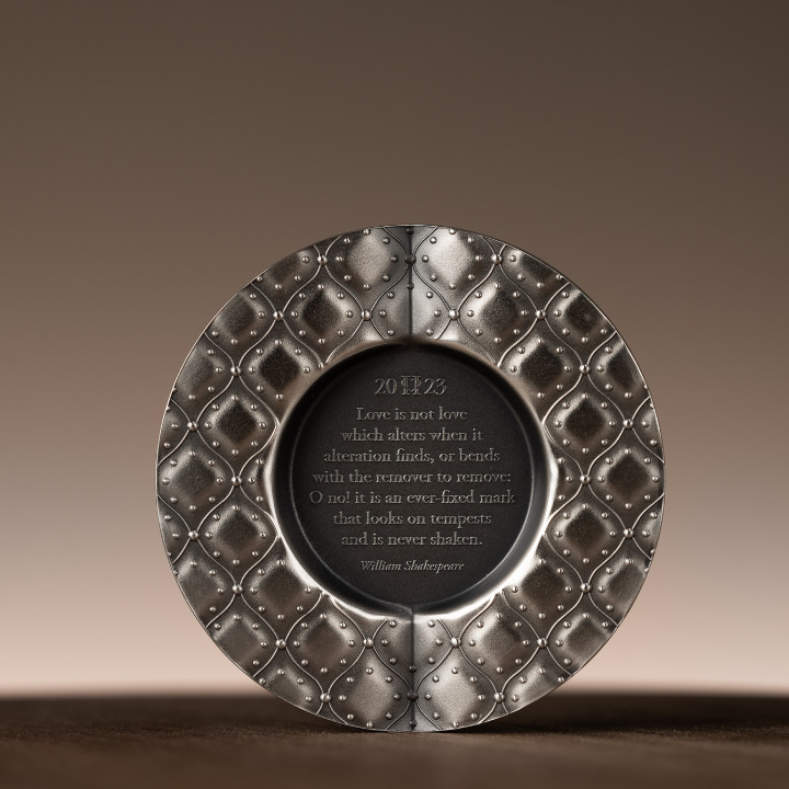 Islas Cook: Corazón Secreto 1 oz Plata 2023 Ultra Alto Relieve Moneda Antigua