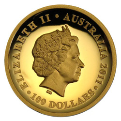 Koala 1 uncia arany 2011 Proof Ultra High Relief