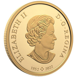 Canada: Tall Ships - Topsail Schooner $200 Oro 2024 Proof