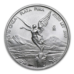 Mexikanische Libertad 1/10 oz Silber 2020