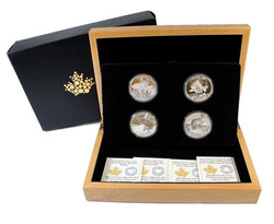 North American Sportfish: Pstrąg tęczowy 1 uncja srebra 2015 Proof