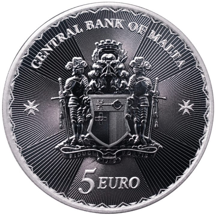 Malta: Maltese Cross 1 uncja Srebra 2023