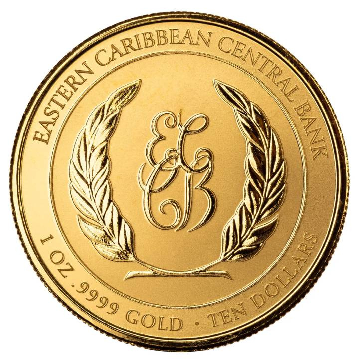 Grenada: Shark Diver 1 uncja Złota 2024 Proof