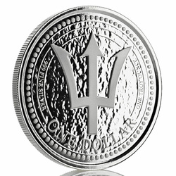 Barbados: Trident 1 uncia ezüst 2018