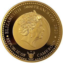 Cameroon: The Viking Age - Justice 1 oz Gold 2023