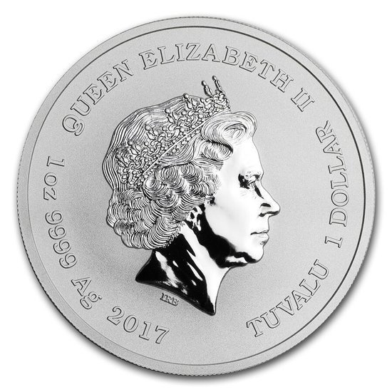 Tuvalu: Marvel - Spider-Man 1 oz Silber 2017