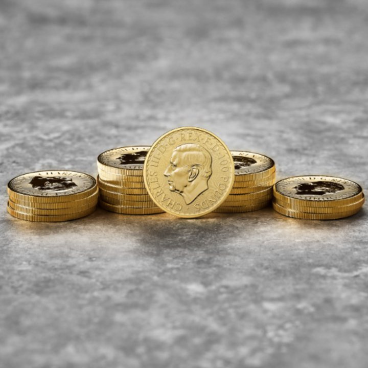 Britannia - Rey Carlos III 1 oz Oro 2023