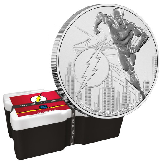Niue: DC Comics - The Flash 1 oz Plata 2022