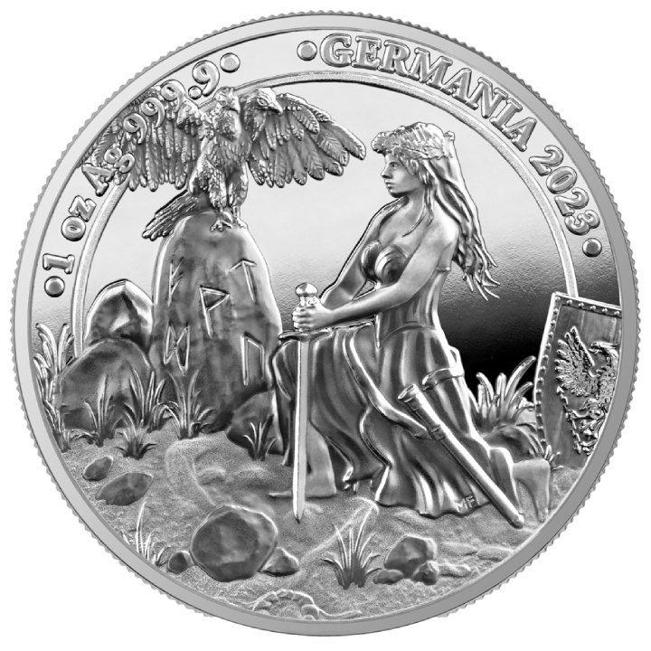 Germania 1 once en argent 2023 Proof