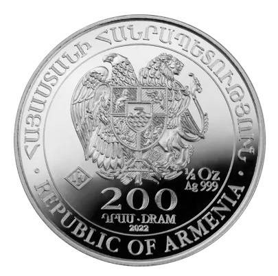 Noah's Ark 1/2 oz Silver 2022