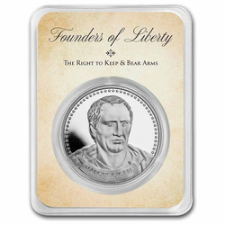 Fundadores de la Libertad: Cicero - Keep & Bear Arms 1 oz Silver Slab