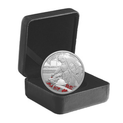 Canada: Remembrance Day coloured $20 Silver 2023 Proof Coin 