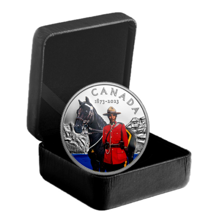 Canada: 150th Anniversary of the RCMP coloured $20 Silver 2023 Proof Coin