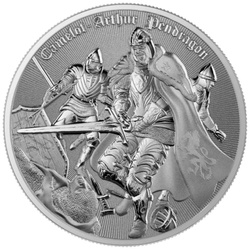 Niue: Camelot - Artur Pendragon 1 uncja Srebra 2023 Matte Proof