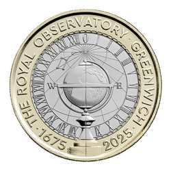 350 Años del Real Observatorio de Greenwich Cuproníquel 2025