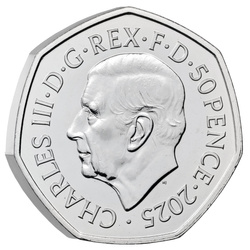 Harry Potter: The Patronus 50p Kupfer-Nickel 2025