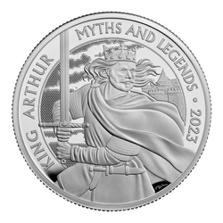 Myths & Legends: King Arthur 2 oz Silver 2023 Proof