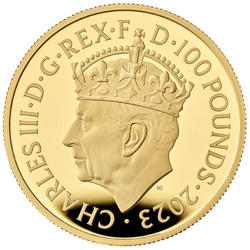 The Coronation of His Majesty King Charles III 1 oz Gold 2023 Proof