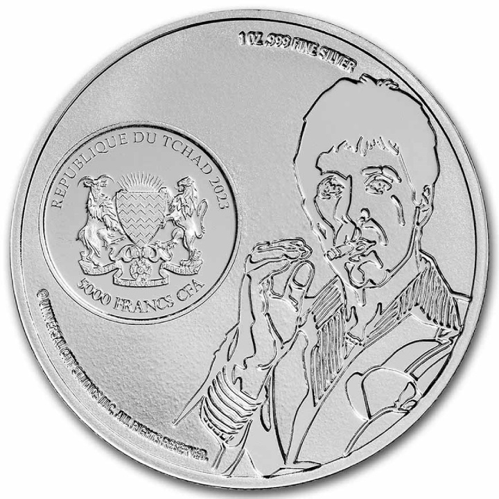 Chad: Scarface Man - 40 Aniversario de la película 1 oz Plata 2023 Slab