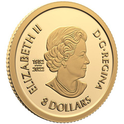 Canada: Spirit Dragon $8 Oro 2024 Proof