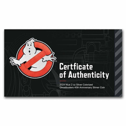 Niue: Ghostbusters - Slimer színes 2 uncia ezüst 2024