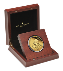 Canguro australiano 5 once d'oro 2022 Proof