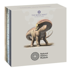  Dinosaurs: Iconic Specimens - Diplodocus 50p Gold 2024 Proof 