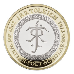 Zestaw 5 monet Wielka Brytania Miedzionikiel 2023 Proof Commemorative Coin