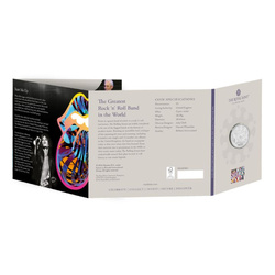 The Rolling Stones £5 rame-nichel 2022
