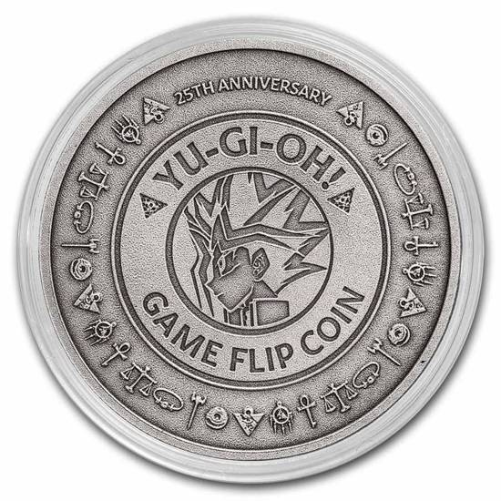 Niue: Yu-Gi-Oh! - 25th Anniversary 1 oz Silber 2022 Antiqued Coin