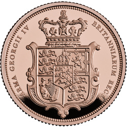 Wielka Brytania: Suweren Zestaw 5 złotych monet 2025 Proof
